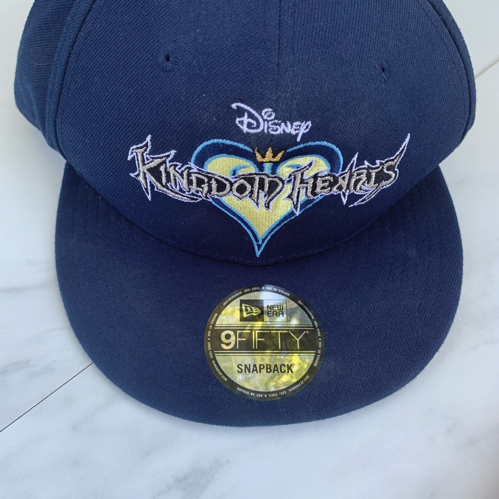 Blue kingdom hearts snapbackNWOT